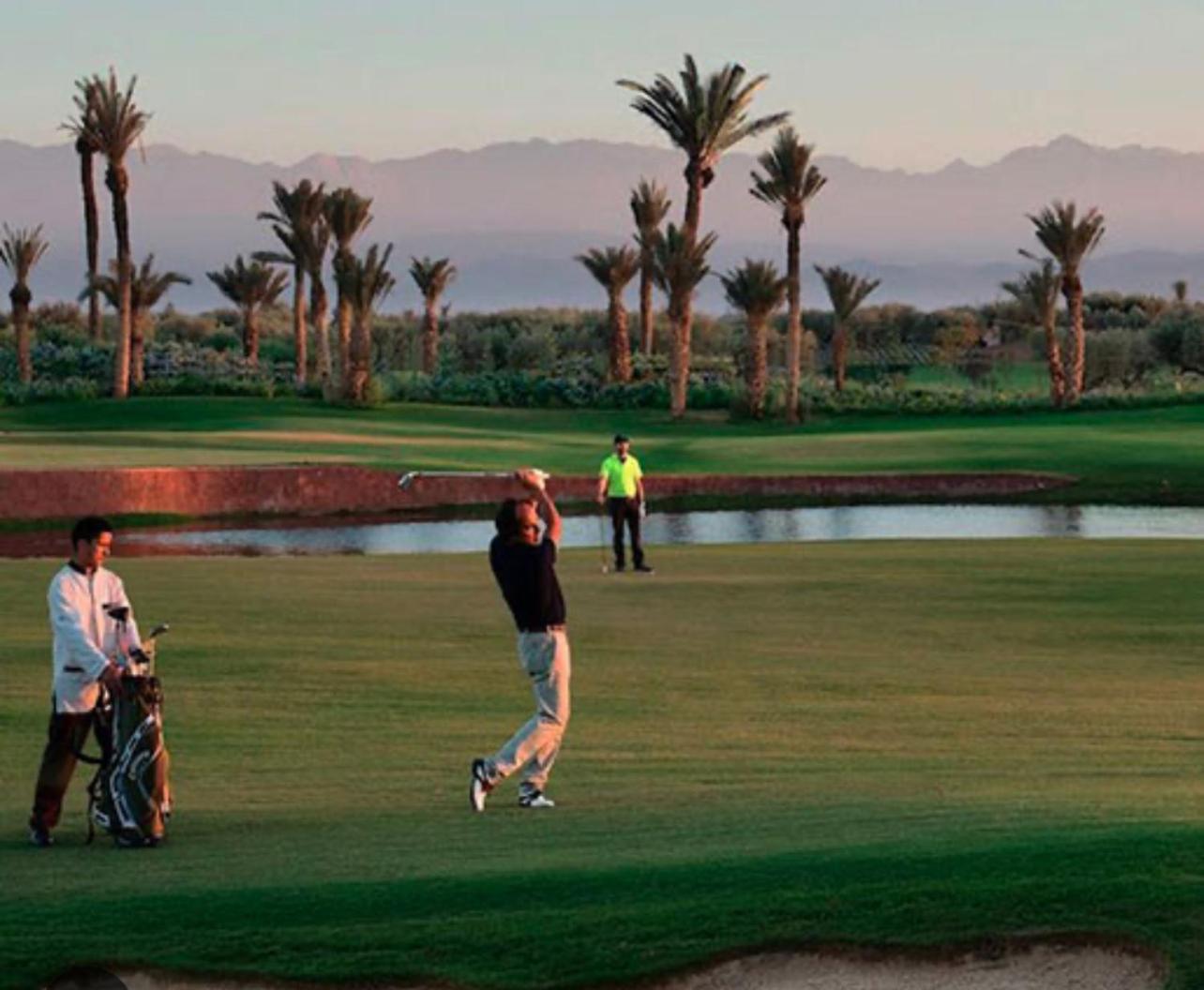Mini-Villa Situee Dans Une Residence Prestigia A Marrakech, Avec Une Vue Sur La Piscine Et Le Golf Une Securite 24H Sur 24 Et Une Proximite Ideale De L Aeroport 5 Minutes C Est Une Offre Parfaite Pour Des Vacances Marraquexe Exterior foto